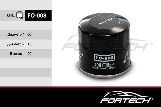 Fortech FO-008 Oil Filter FO008