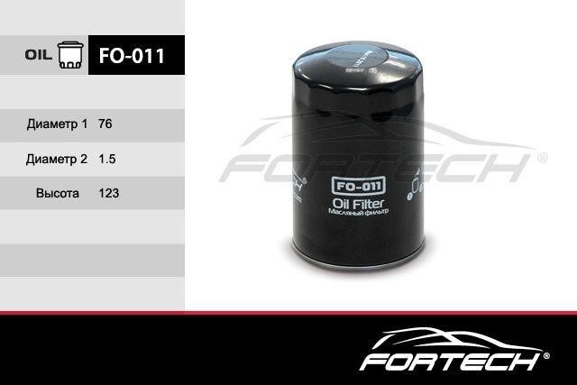 Fortech FO-011 Oil Filter FO011