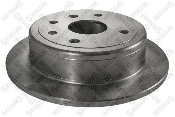 Stellox 6020-1085K-SX Rear brake disc, non-ventilated 60201085KSX