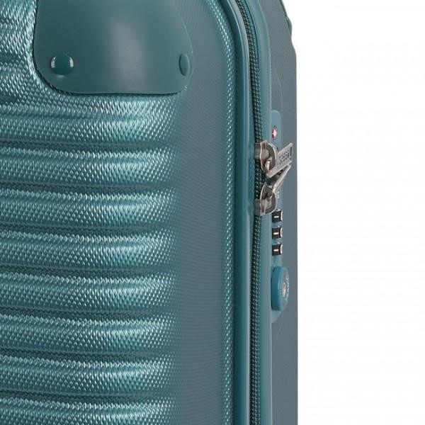 Gabol Suitcase Gabol Balance (M) Turquoise – price