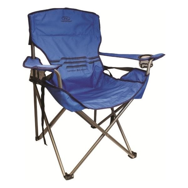 Highlander 925861 Lumbar Support Chair, Blue 925861