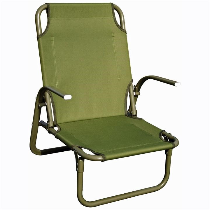 Highlander 925472 Kirkin Steel Beach Chair, Olive 925472
