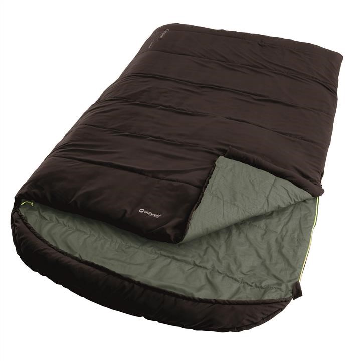 Outwell 928366 Sleeping bag Outwell Campion Lux Double / -1 ° C Brown (Left) 928366