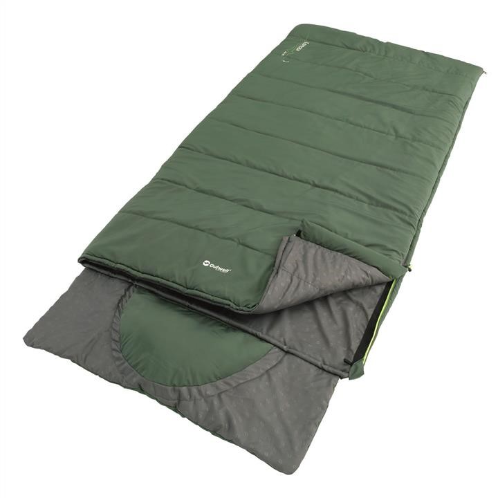 Outwell 928320 Sleeping bag Outwell Contour Lux XL Reversible / -1 ° C Green (Right) 928320