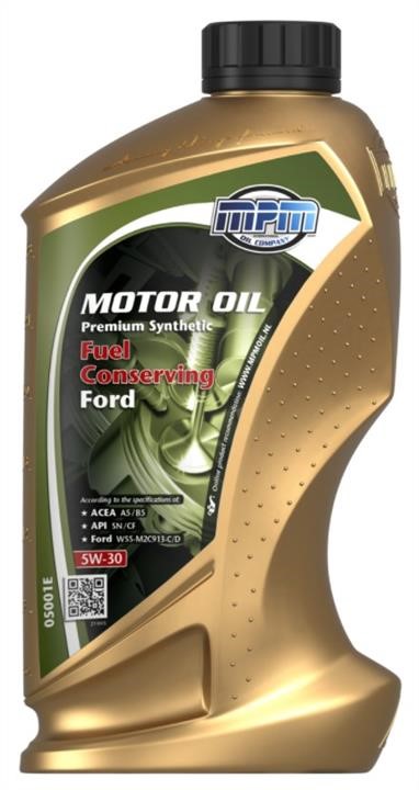 MPM Oil 05001E Engine oil MPM Oil Premium Synthetic FC Ford 5W-30, 1L 05001E