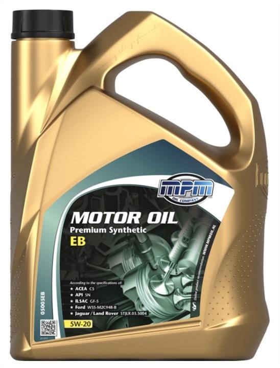 MPM Oil 05005EB Engine oil MPM Oil Premium Synthetic EcoBoost 5W-20, 5L 05005EB