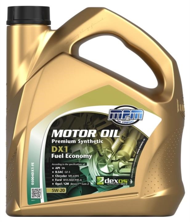 MPM Oil 05004DX1-FE Engine oil MPM Oil Premium Synthetic DX1-FE 5W-20, 4L 05004DX1FE