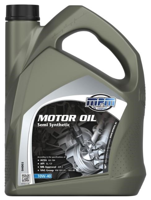 MPM Oil 04005 Engine oil MPM Oil Semi Synthetic 10W-40, 5L 04005