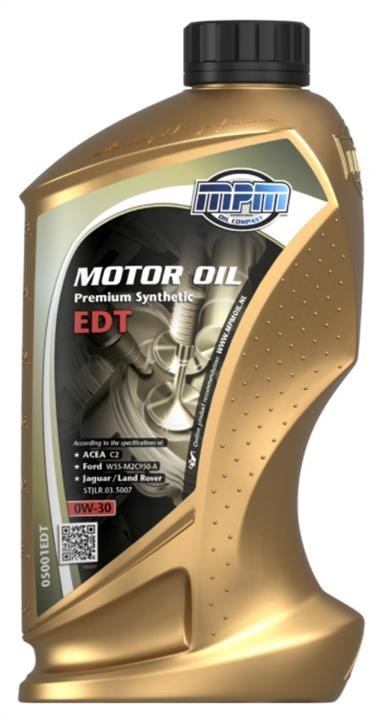 MPM Oil 05001EDT Engine oil MPM Oil Premium Synthetic EDT Ford 0W-30, 1L 05001EDT