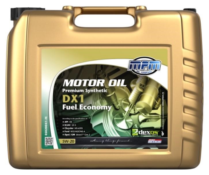 MPM Oil 05020DX1-FE Engine oil MPM Oil Premium Synthetic DX1-FE 5W-20, 20L 05020DX1FE