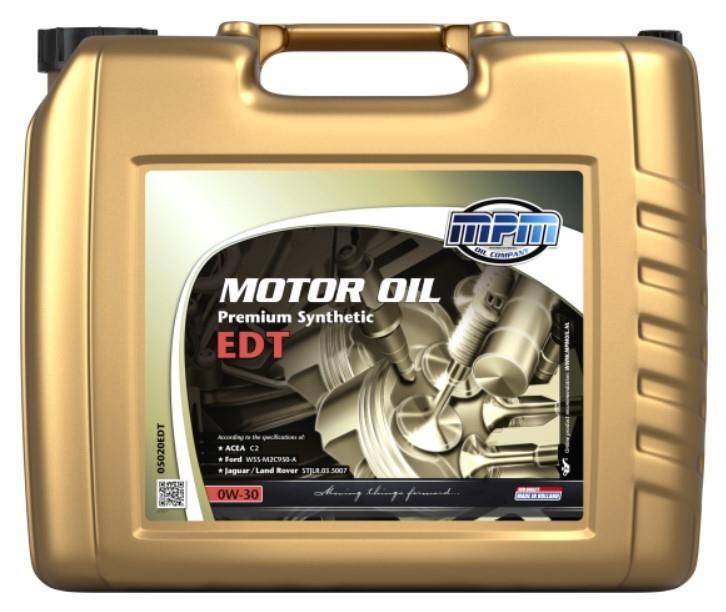 MPM Oil 05020EDT Engine oil MPM Oil Premium Synthetic EDT Ford 0W-30, 20L 05020EDT