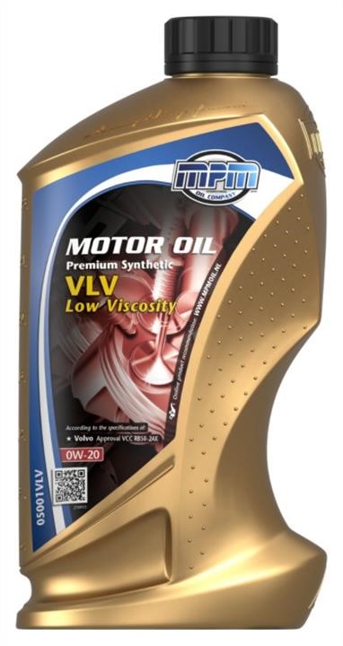 MPM Oil 05001VLV Engine oil MPM Oil Premium Synthetic LV Volvo 0W-20, 1L 05001VLV