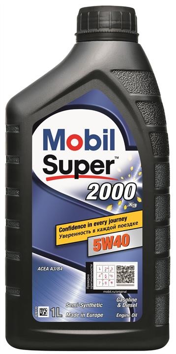 Mobil 155338 Engine oil Mobil Super 2000 X3 5W-40, 1L 155338