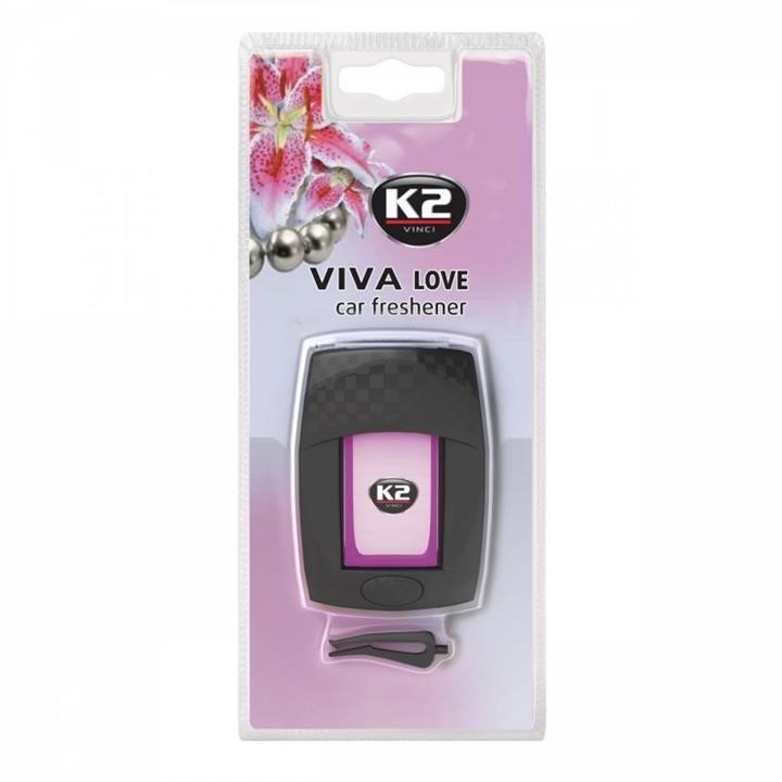 K2 V123 Air freshener Viva Love, vanilla/lemon V123