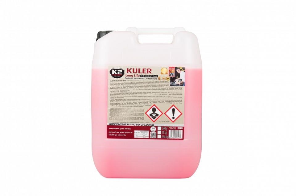 K2 W416C Antifreeze K2 Long Life G12+ red, concentrate, 20L W416C