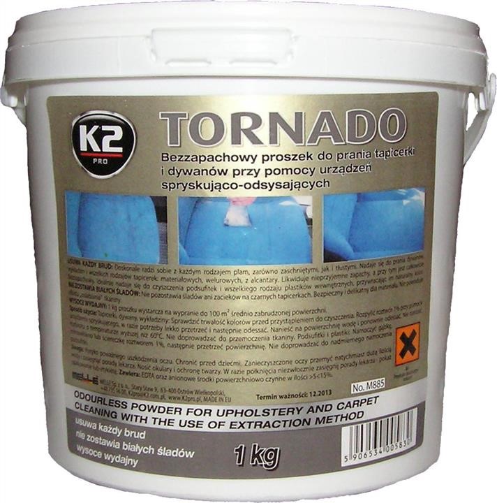 K2 M885 Means for cleaning the cabin of upholstery and carpets, 1 kg M885