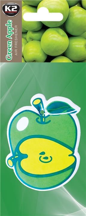 K2 V161 Air freshener Frutti Green Apple, paper V161