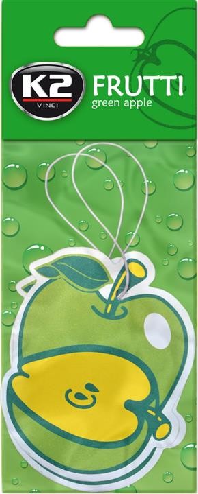 K2 V161D Air freshener Frutti Green Apple Duopack, paper V161D