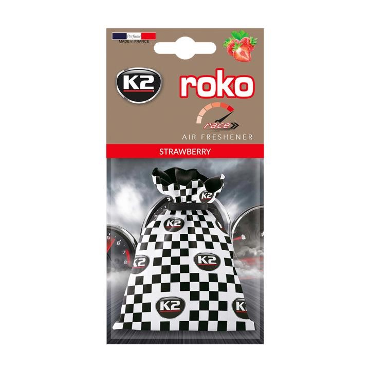 K2 V820R Air freshener Roko Race Strawberry 25 g. V820R