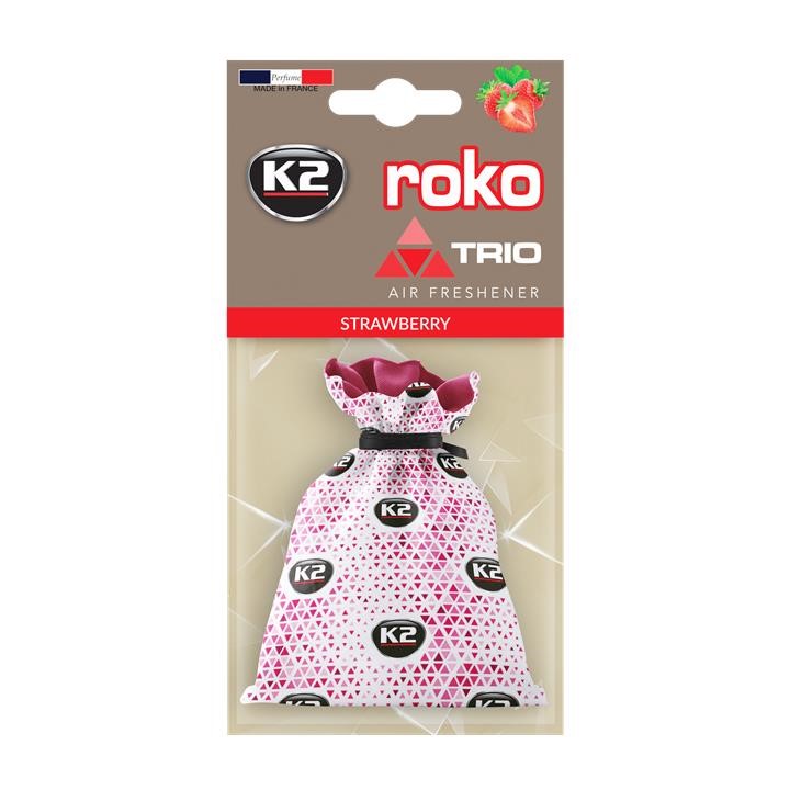 K2 V820T Air freshener Roko Trio Strawberry 25 g. V820T