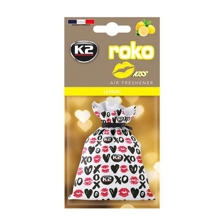 K2 V825K Air freshener Roko Kiss Lemon 25 g. V825K