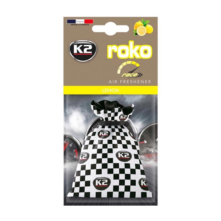 K2 V825R Air freshener Roko Race Lemon 25 g. V825R