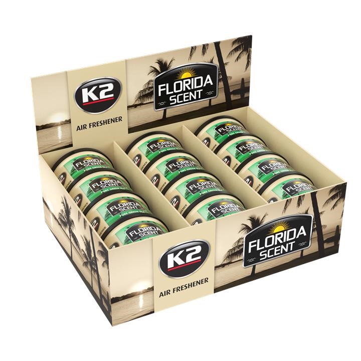 K2 V87ZHE Air freshener Florida Scent Pure Green Tea 50 g. V87ZHE