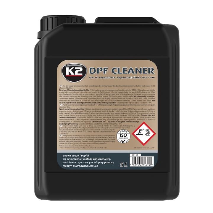 K2 W155 K2 Oil Additive, Regenerator / DPF Cleaner, 5 liters W155