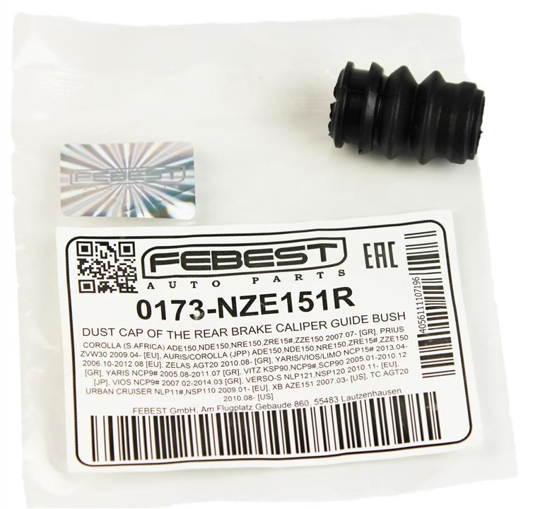 Febest Brake caliper guide boot – price