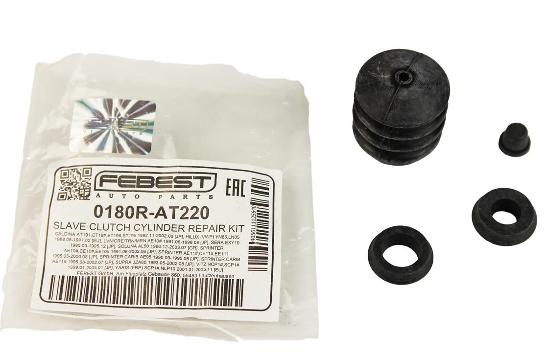 Clutch slave cylinder repair kit Febest 0180R-AT220