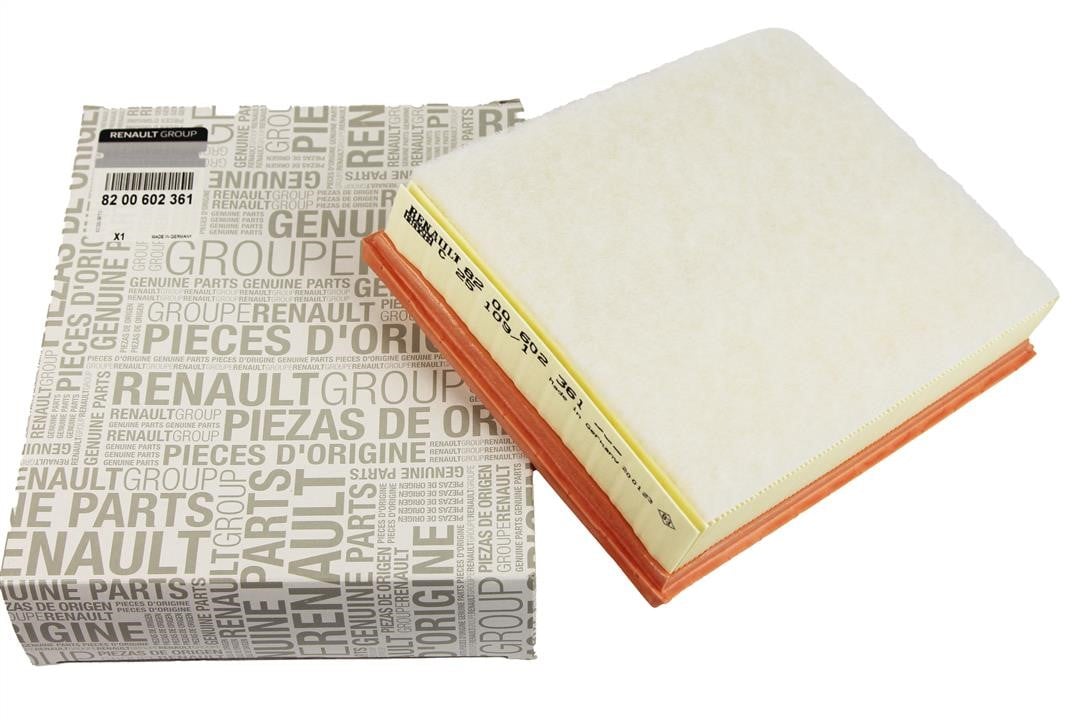 Air filter Renault 82 00 602 361