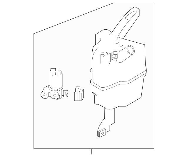 289106MA1A Nissan Washer tank