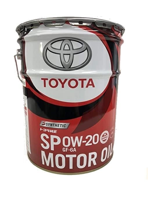 Toyota 08880-13203 Engine oil Toyota Synthetic Motor Oil 0W-20, 20L 0888013203