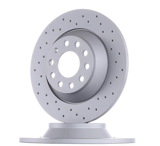 Otto Zimmermann 100.3320.52 Rear brake disc, non-ventilated 100332052