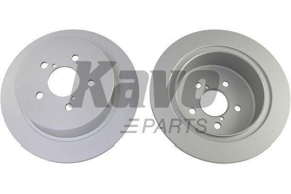 Rear brake disc, non-ventilated Kavo parts BR-8227-C