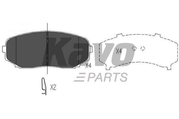Buy Kavo parts KBP-4558 at a low price in United Arab Emirates!