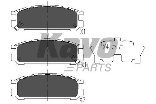 Buy Kavo parts KBP-8016 at a low price in United Arab Emirates!