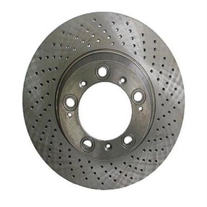 Jurid/Bendix 562590JC-1 Rear ventilated brake disc 562590JC1