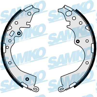 Samko 81035 Brake shoe set 81035