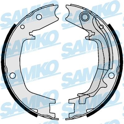 Samko 81062 Parking brake pads kit 81062