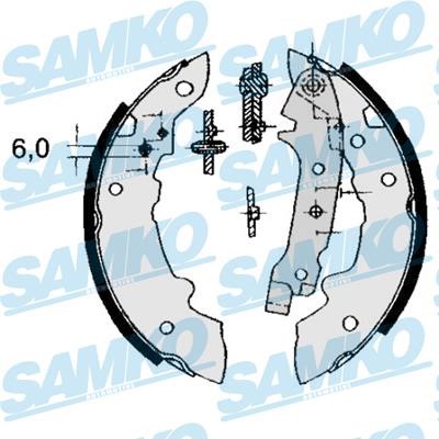 Samko 84320 Brake shoe set 84320