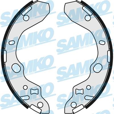 Brake shoes Mazda 323 C: 87910 Samko Brake shoe set