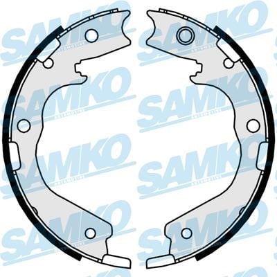 Samko 81078 Parking brake pads kit 81078