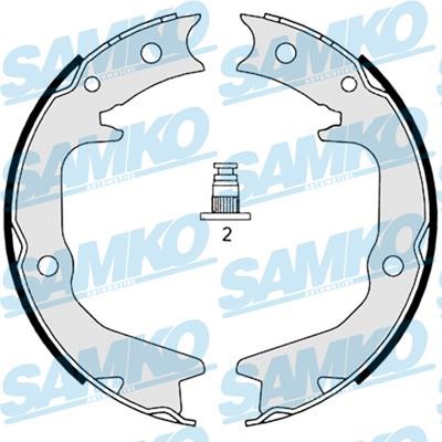 Samko 88920 Parking brake pads kit 88920