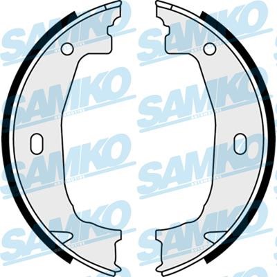 Samko 88100 Parking brake pads kit 88100