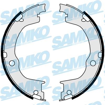 Samko 89750 Parking brake pads kit 89750