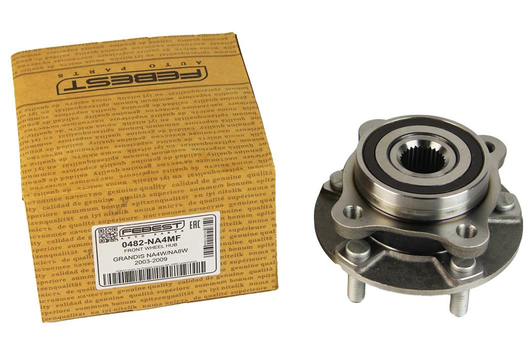 Febest Wheel hub with front bearing – price 348 PLN