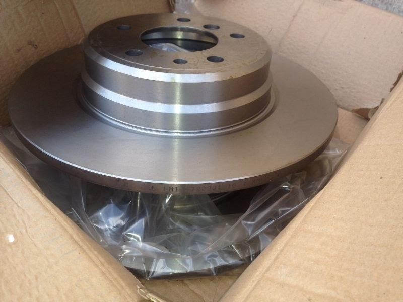 Lemforder 27222 01 Rear brake disc, non-ventilated 2722201
