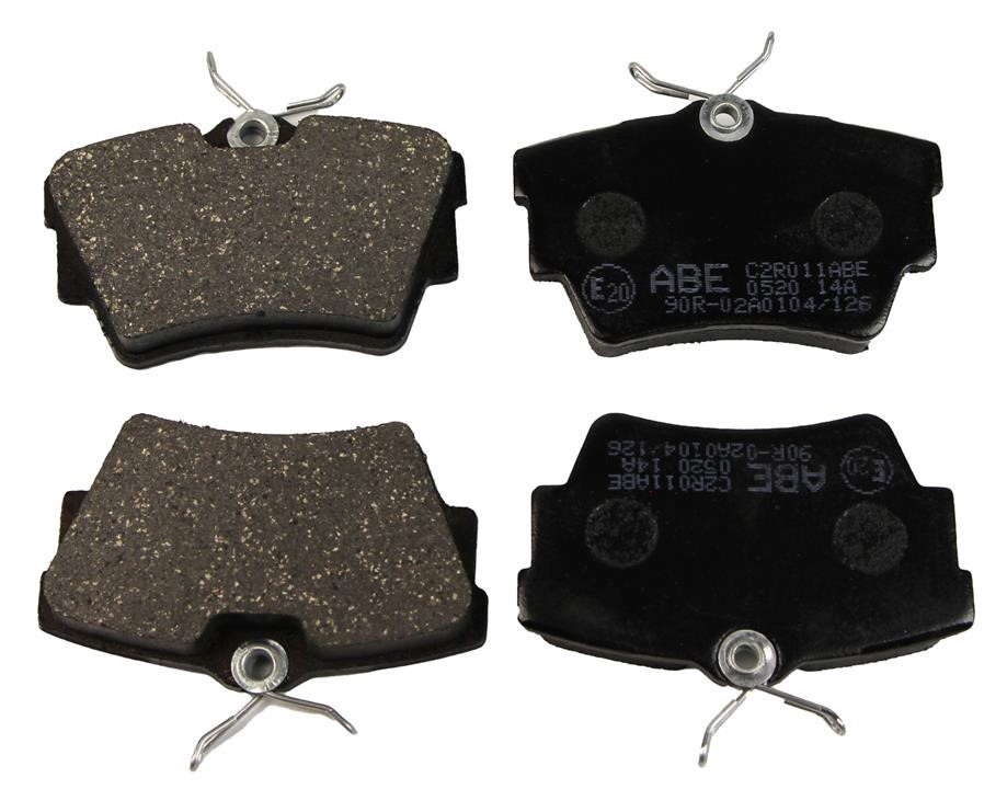 ABE C2R011ABE Rear disc brake pads, set C2R011ABE