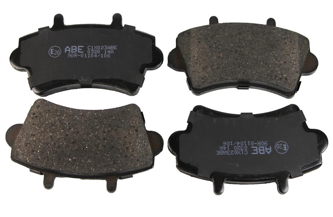 ABE C1X023ABE Front disc brake pads, set C1X023ABE